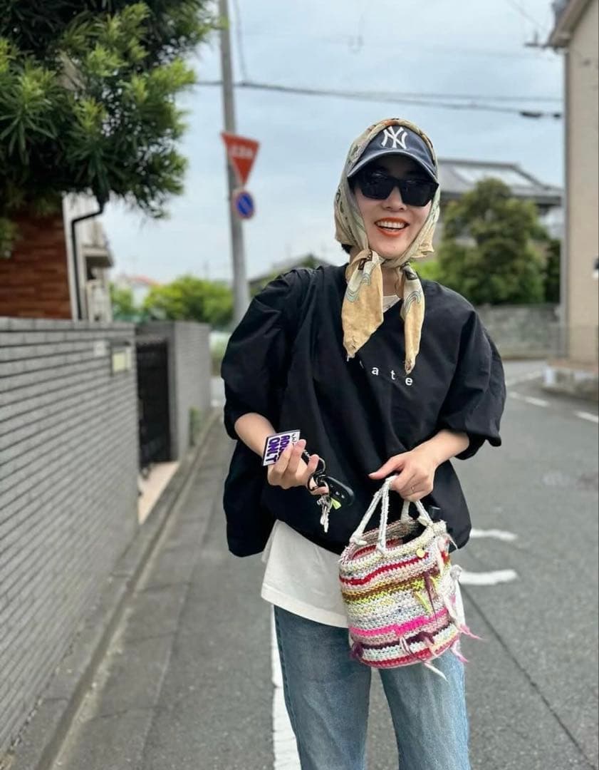 日曜日限定SALE！ブラミンク　マディソンブルー　budカゴバッグ（おまけ付き）