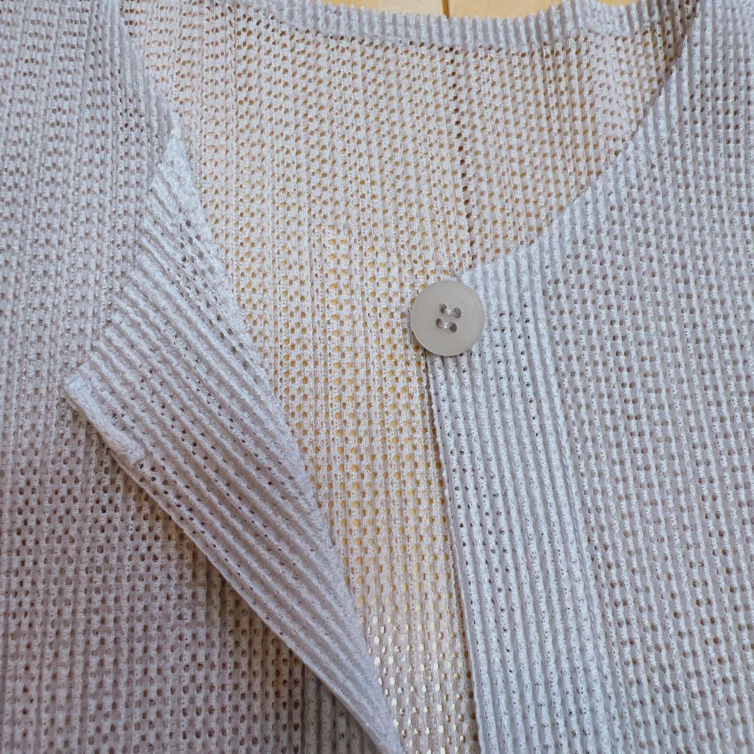 プリーツプリーズ　カーディガン　サイズ3