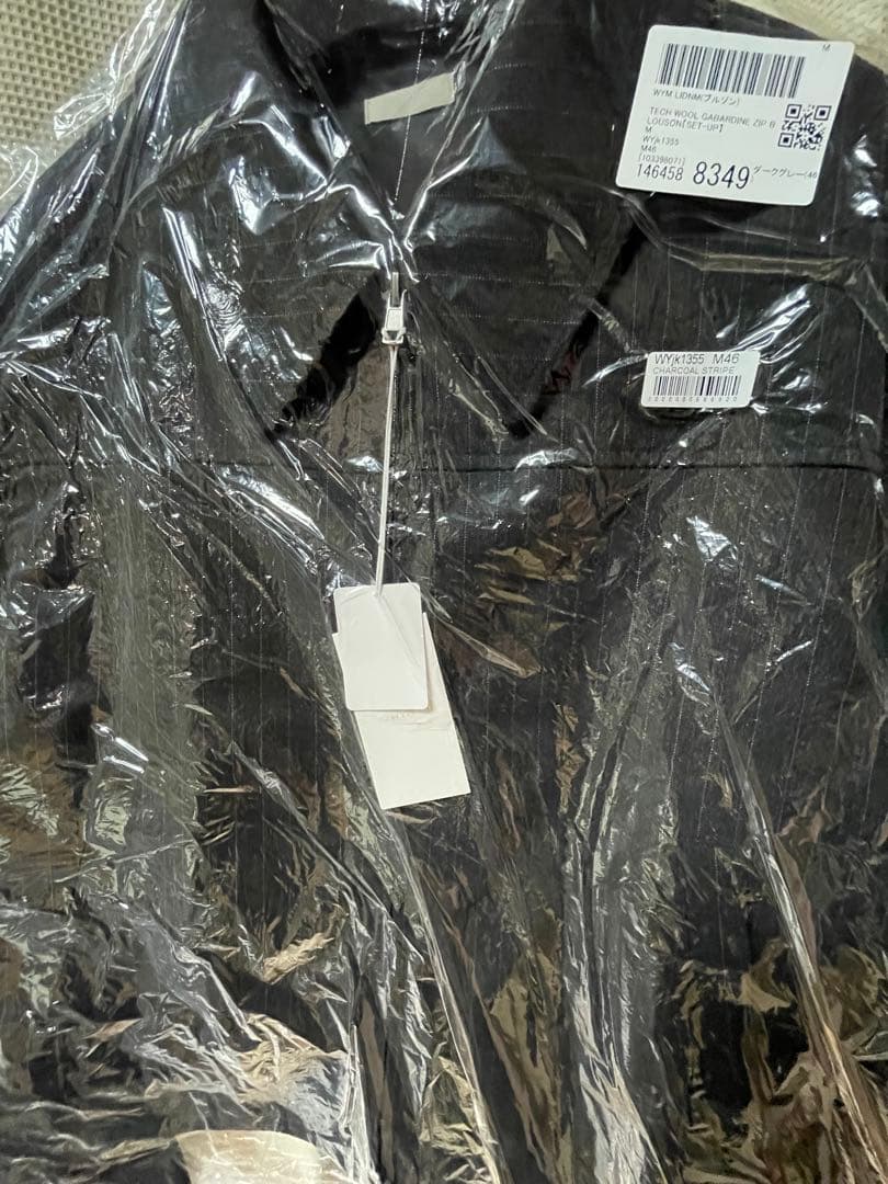 TECH WOOL GABARDINE ZIP BLOUSON Mサイズ