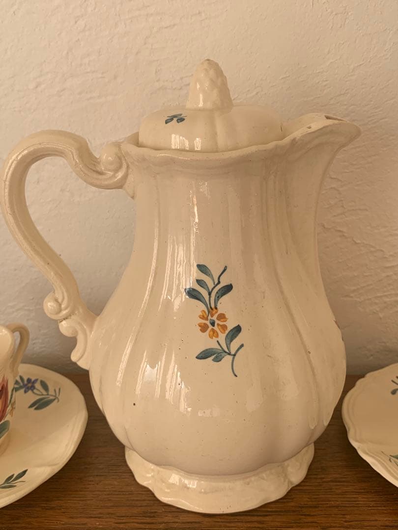 サルグミンヌ　ポット　蚤の市　ブロカント　3点セット