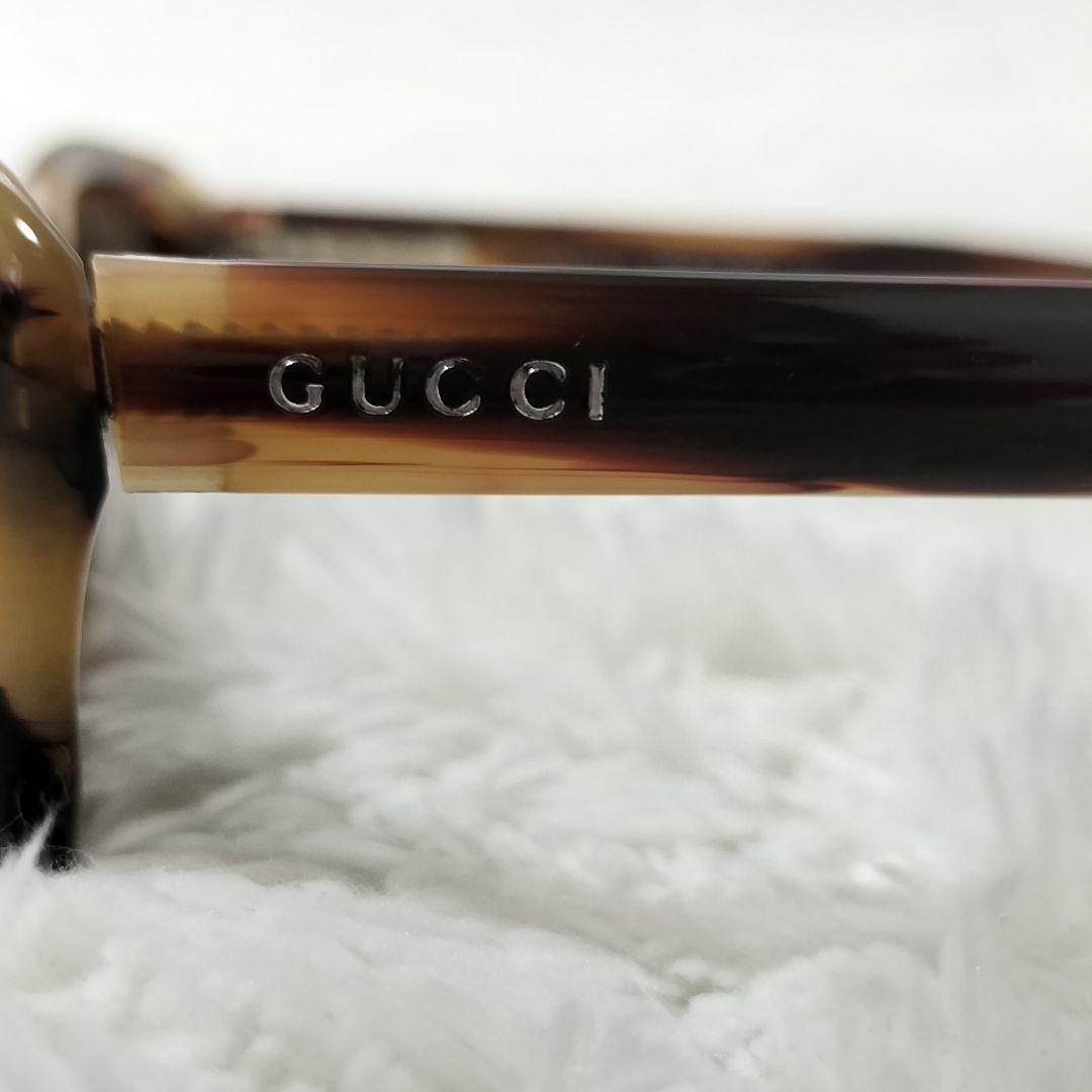 GUCCI デミブラウン サングラス　オーバル 135 GG2415/S
