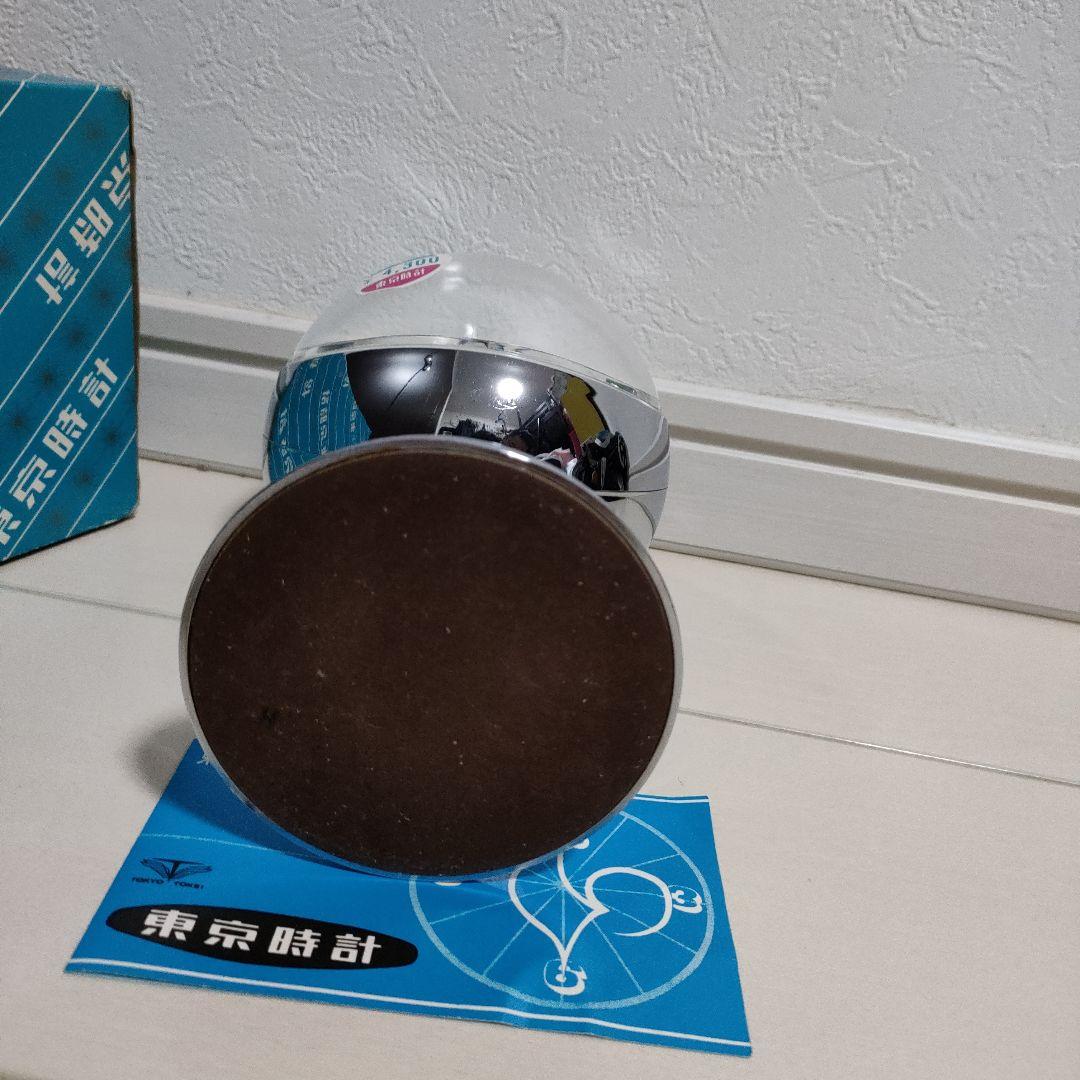 【当時物】東京時計　目覚まし　手巻き　月光　スペースエイジ　ゼンマイ　置き時計