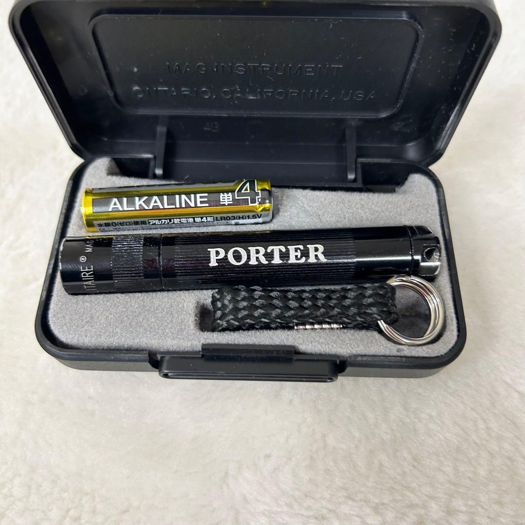 ✨極美品✨ポーター タンカー ショルダーバッグ Lサイズ マグライト付き