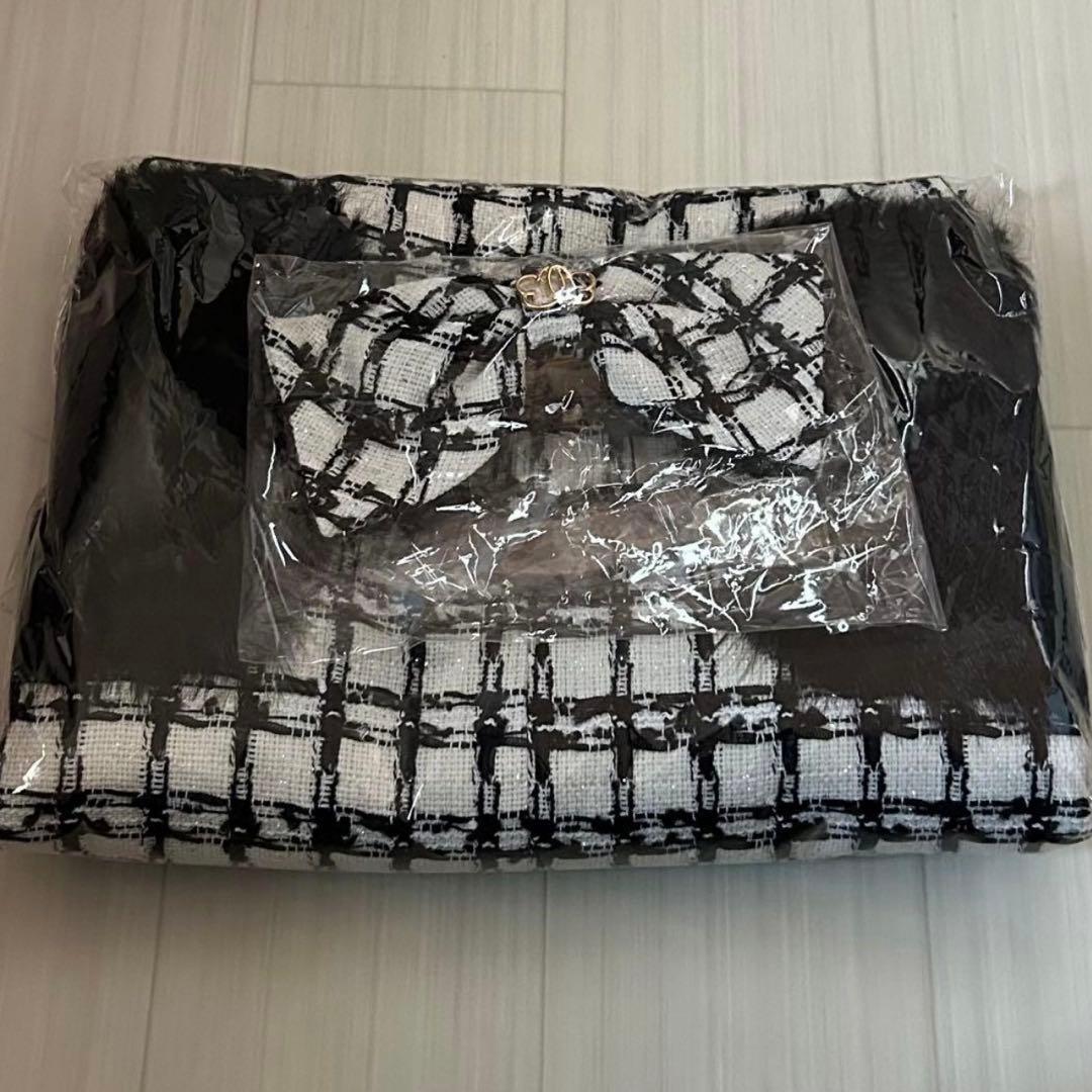 【新品】lumignon ワンピース➕ヘアバレッタ セット