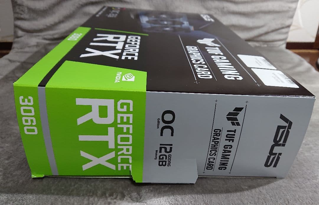 ASUS TUF GeForce RTX3060 12GB OCモデル