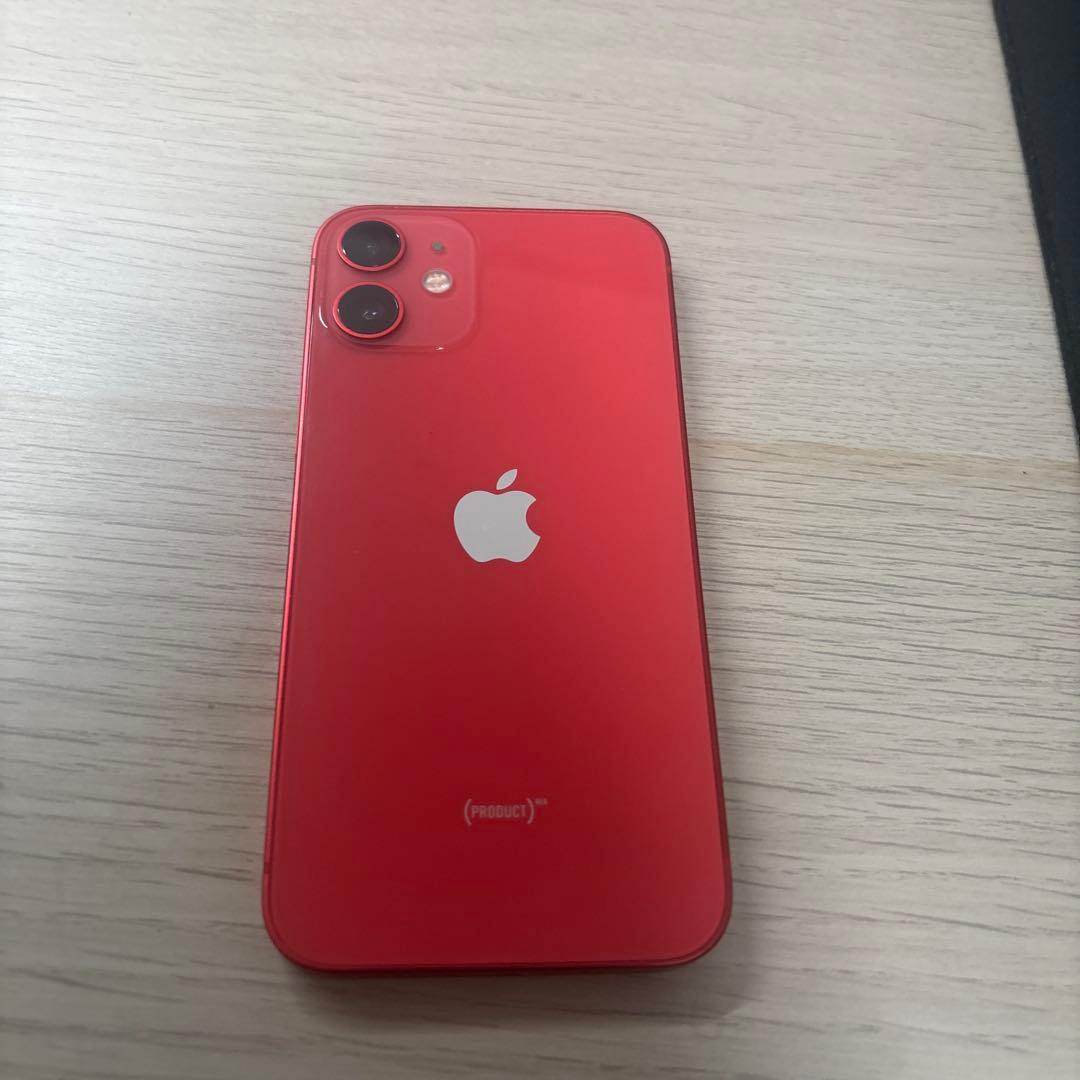 スマートフォン本体 Apple iPhone 12mini color red