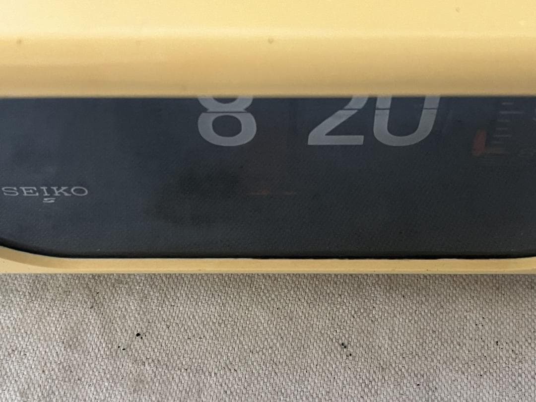 レトロ！【セイコー】 パタパタ時計 DP685C スペースエイジ 動作OK