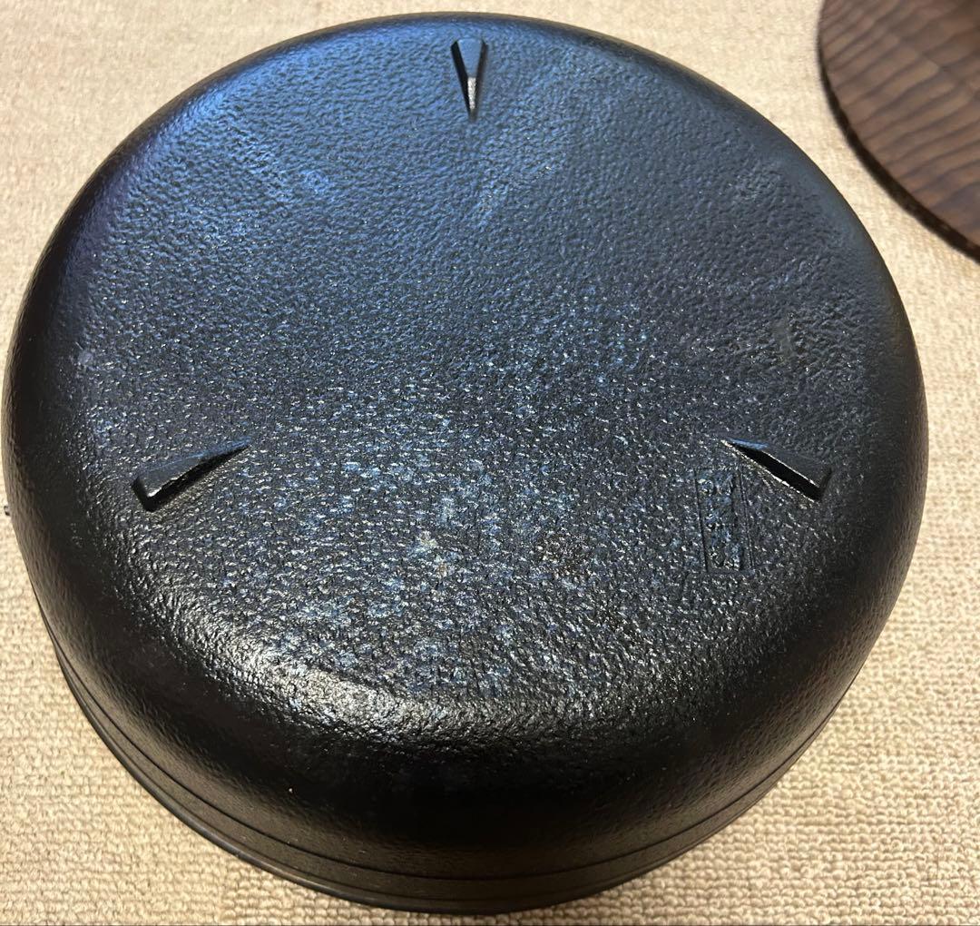 【新品、未使用品】南部鉄器　直径約28cm 鍋蓋セット　鍋　高島屋