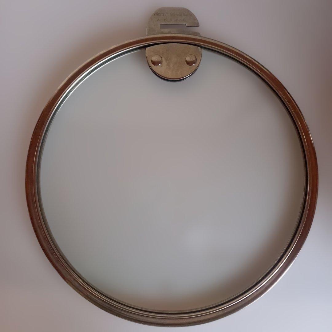 CRISTEL 両手鍋深型　24㎝　クッキングバスケット　蓋つき