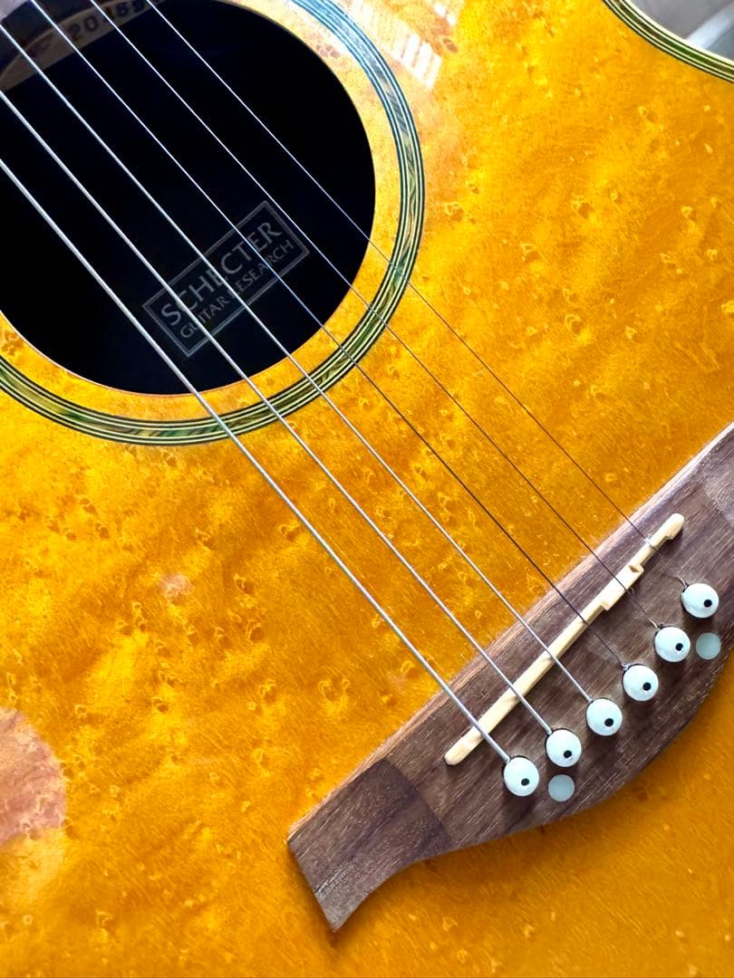 値下げしました❕希少! Schecterエレアコ（オベーションタイプボディー）