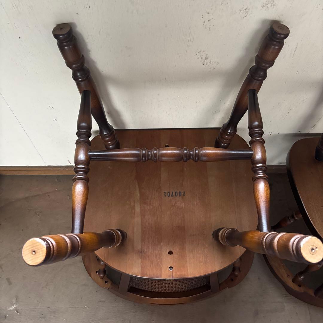 キツツキ　飛騨産業　ウィンザーチェア　右側　美品寄り　最安値