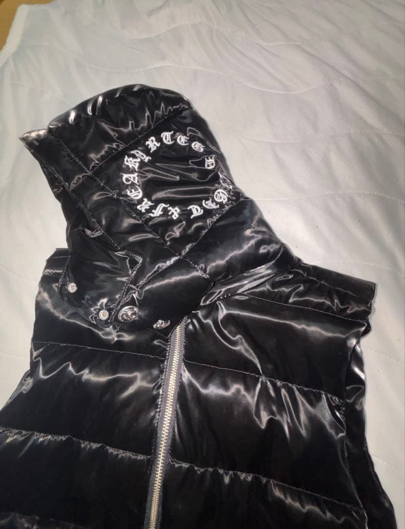 アダムスジャグラー フード付きブラックベスト　完売品（レア）　⚠︎今週中まで