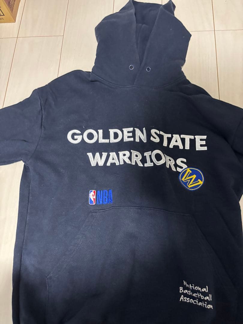 NBA ゴールデンステート・ウォリアーズ パーカー ネイビー