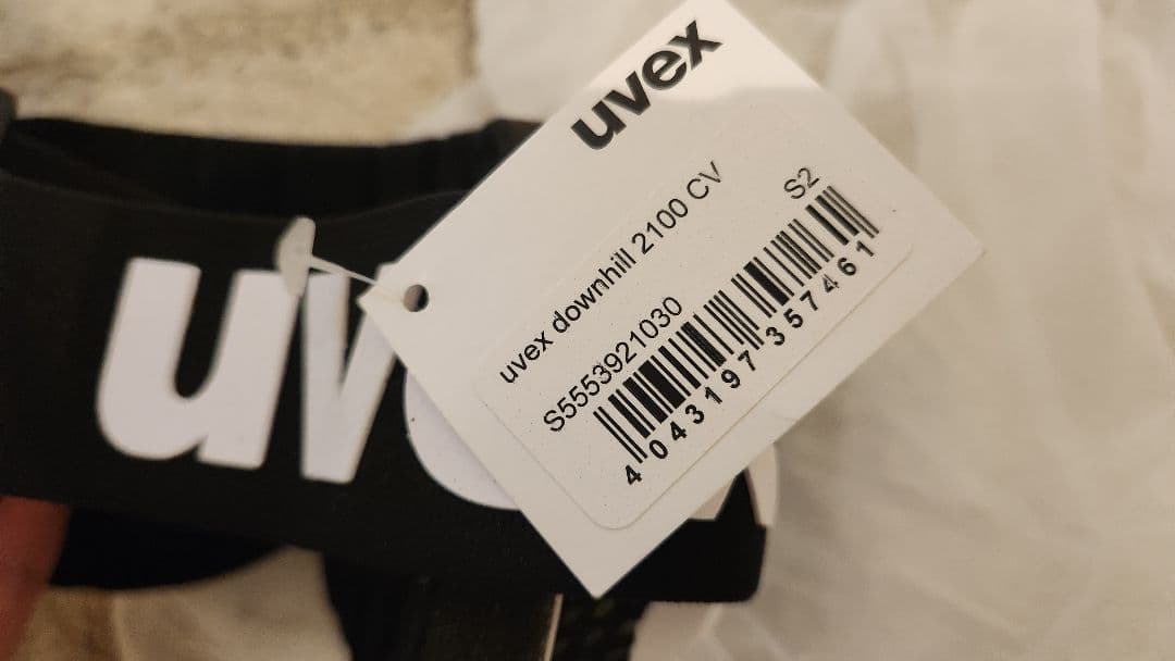 新品未使用　uvex downhill 2100 cv ゴーグル 青色レンズ