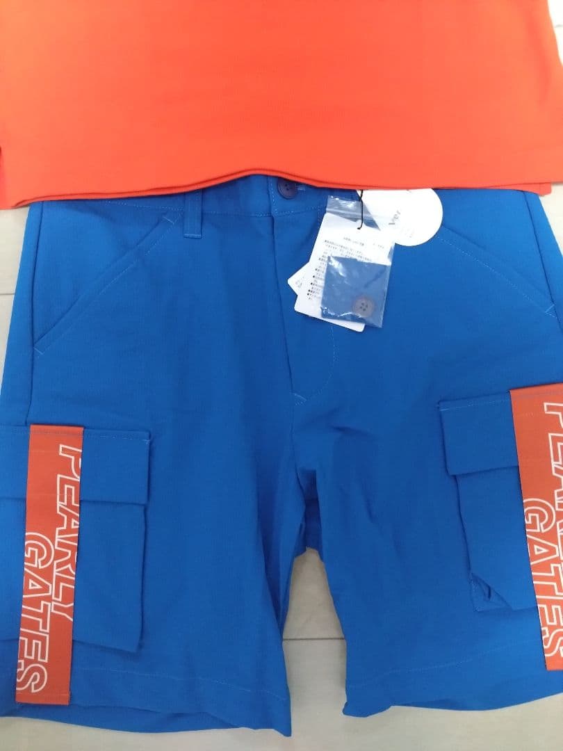 PEARLY GATES シャツ　ショートパンツ上下セット