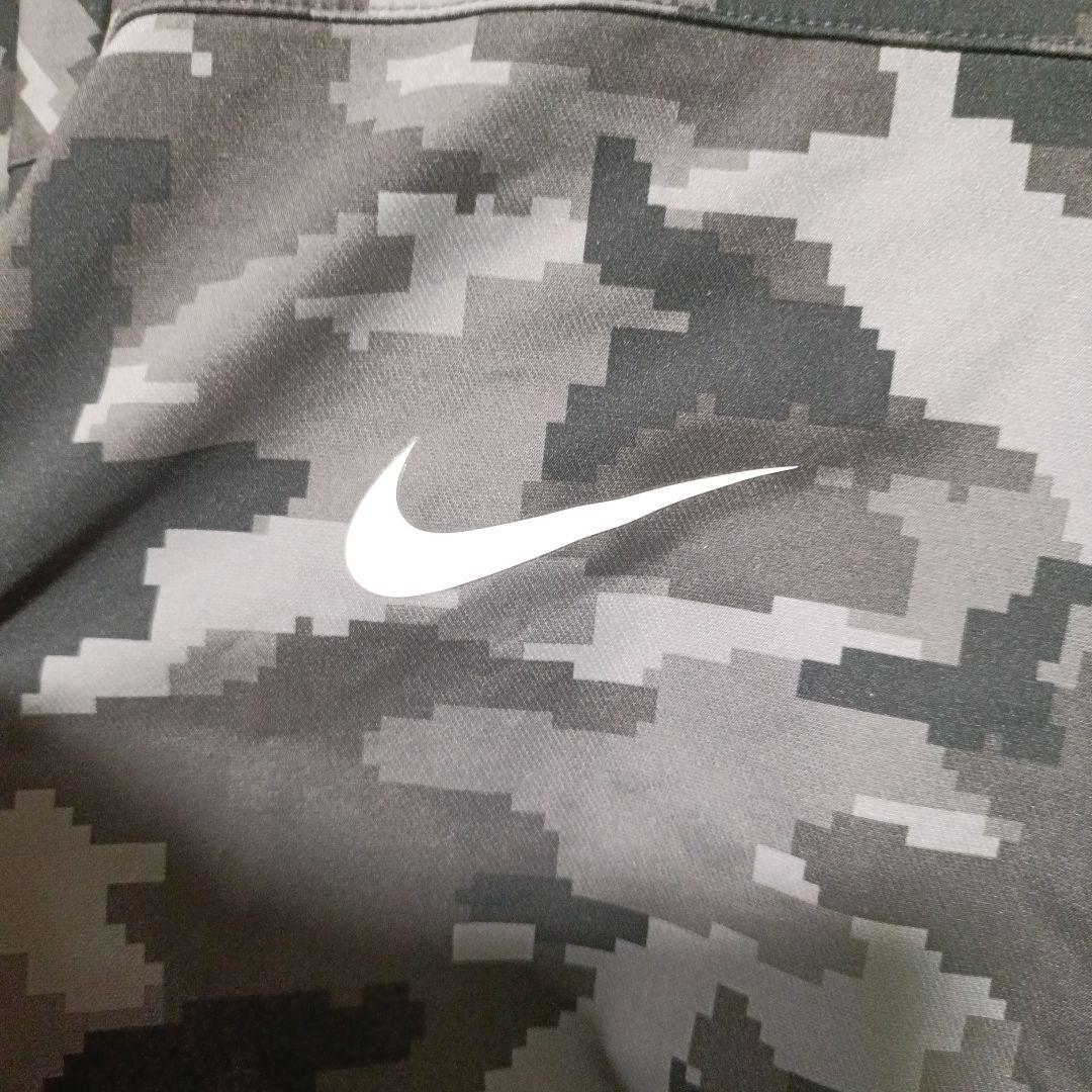 Lサイズ ナイキNFTB サッカー　ウェア　ナイロンジャケット　カモフラ迷彩