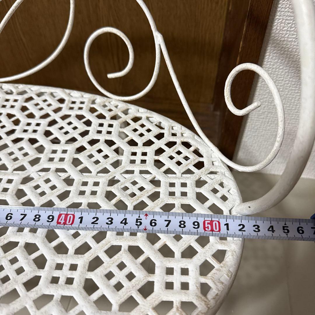 アンティーク・シャービー　インテリアベンチ