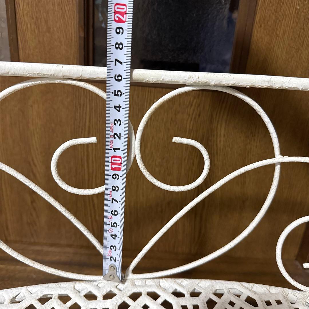 アンティーク・シャービー　インテリアベンチ