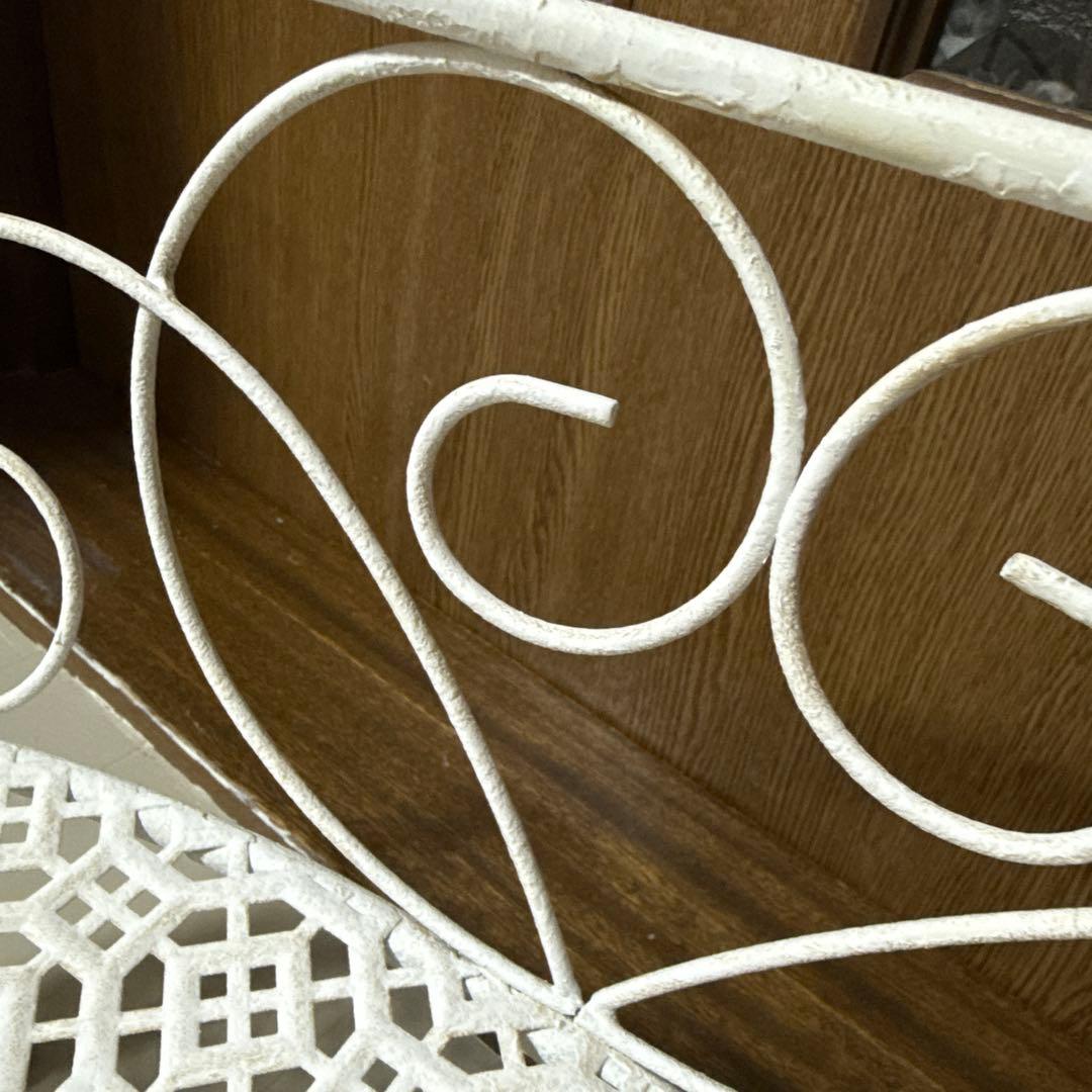 アンティーク・シャービー　インテリアベンチ