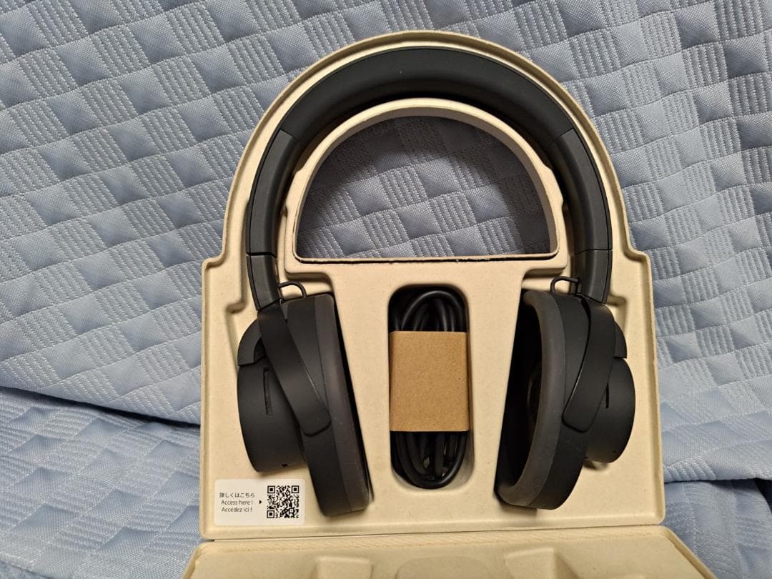 nwm ONE [ダークグレイ] ワイヤレスヘッドフォン（オープンイヤー型）