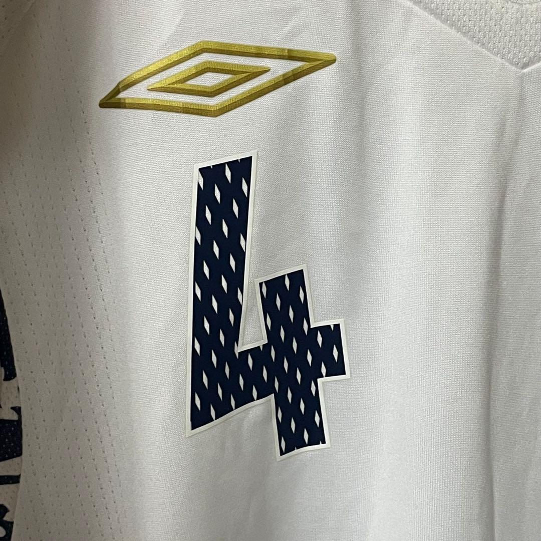 【新品タグ付き】 アンブロ　イングランド代表　ジェラード　ユニフォーム　背番号4