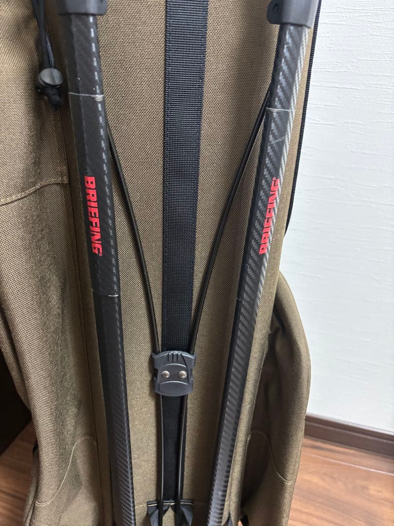 希少　限定　ブリーフィング　キャディバッグ オッシュマンズ　ヘッドカバー付き