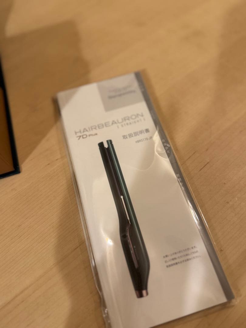 ヘアビューロン　ストレートヘアアイロン　7D plus