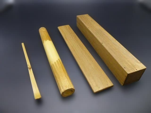 表千家十一代　碌々斎　自作茶杓／共箱・共筒／銘「青苔」