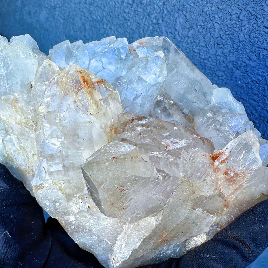 希少❗️高級品 ❗キラキラ☆超綺麗♡超強いパワー ヒマラヤ水晶クラスターA1484