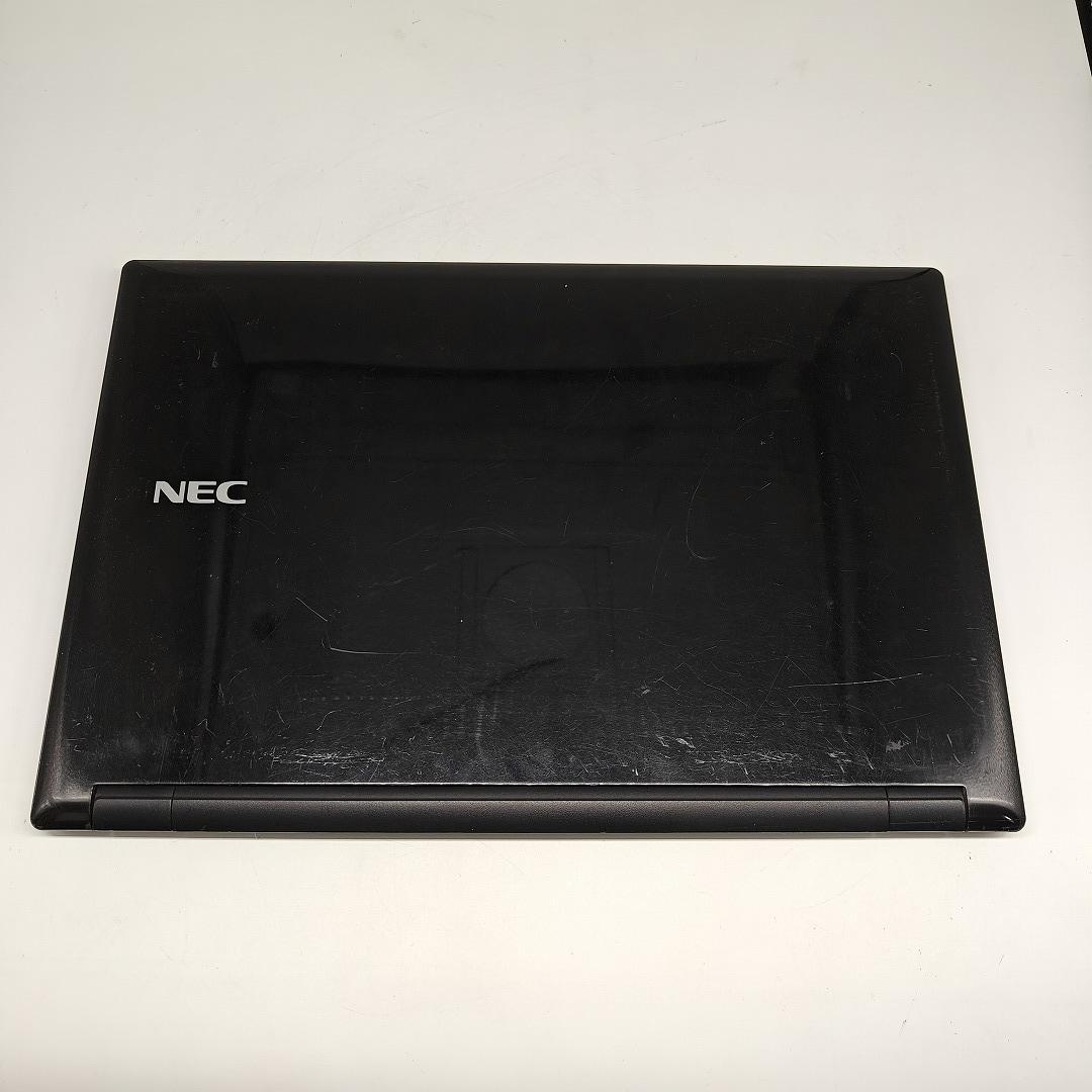 【NEC】高性能i7 SSD256GB 8GB 黒色 オフィス付き ノートPC