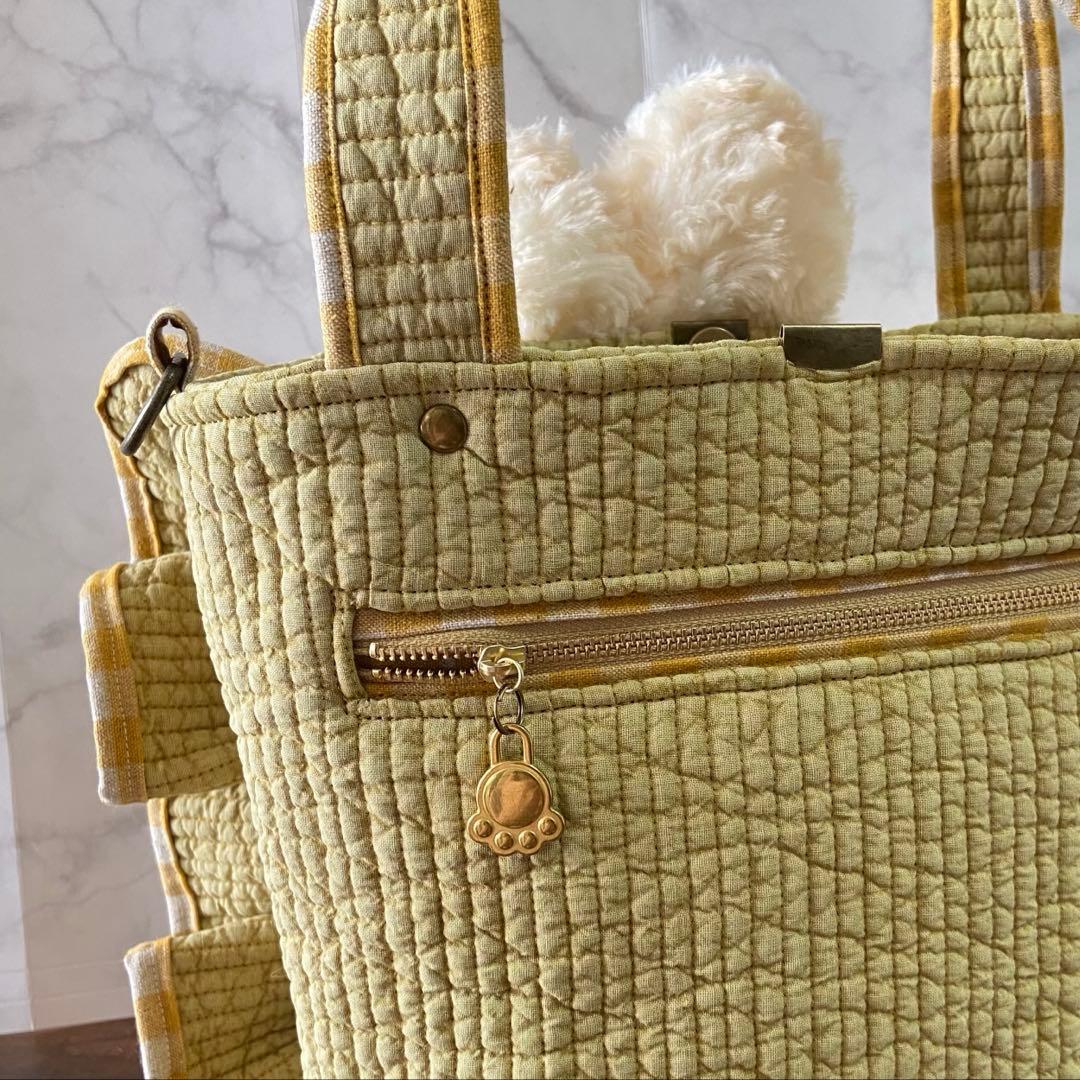 あ*き様 コヤンイサムチョン 【ヌビフリルバッグ】トートバッグ ハンドメイド