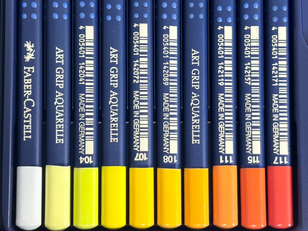 【未使用】ファーバーカステル　アートグリップ 水彩 色鉛筆 60色セット