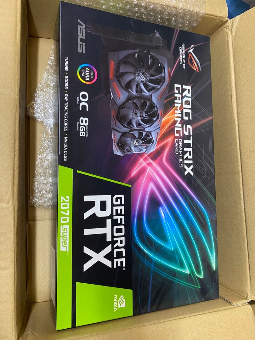 グラフィックボード・グラボ・ビデオカード ASUS ROG Strix GeForce RTX 2070 Super