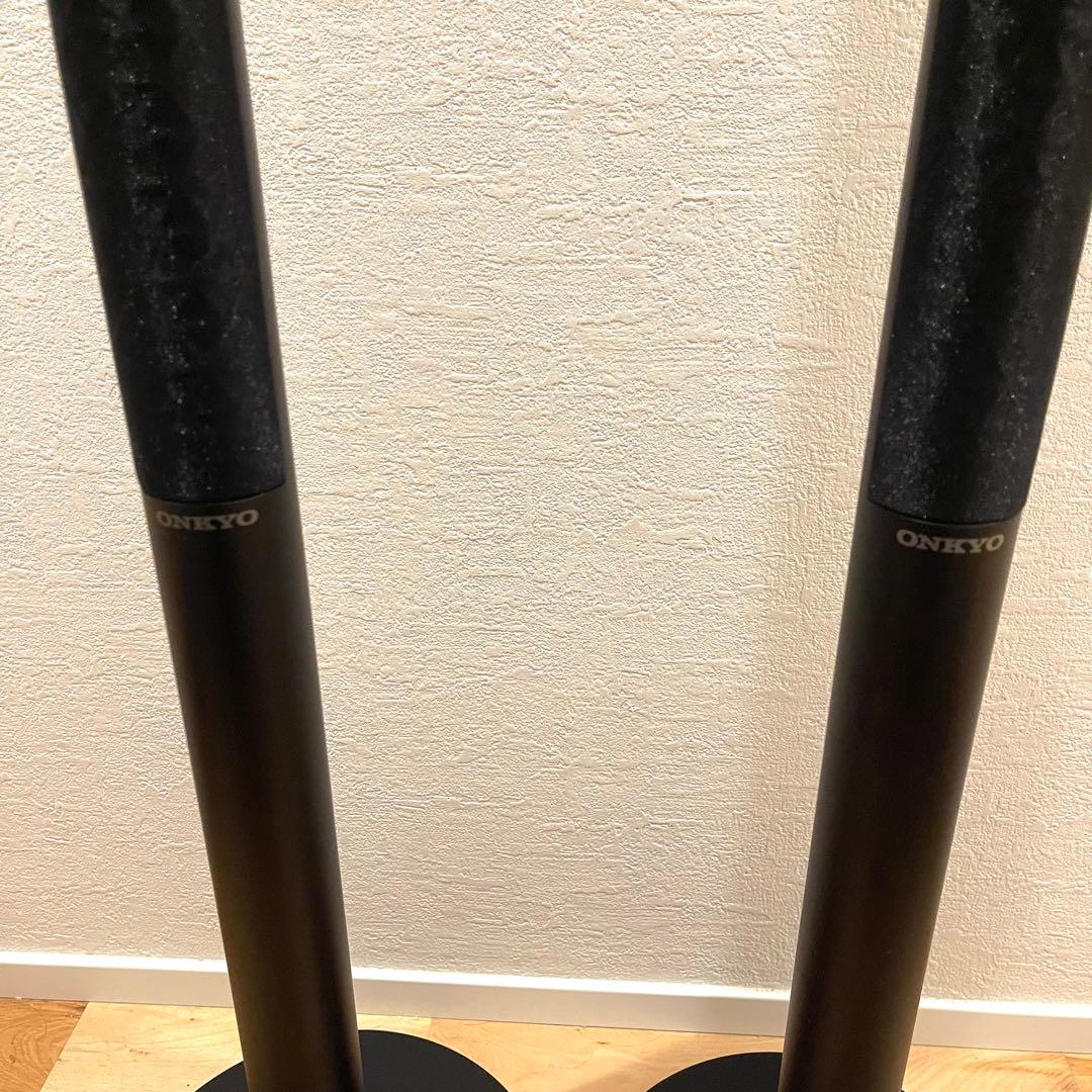 ONKYO オンキョー D-077E ブラック スピーカー ペア