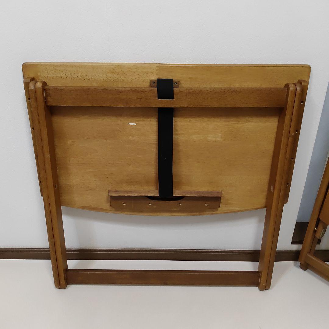 アンティーク　Desk ＆ Chair　折りたたみ　デスク ＆ チェア セット