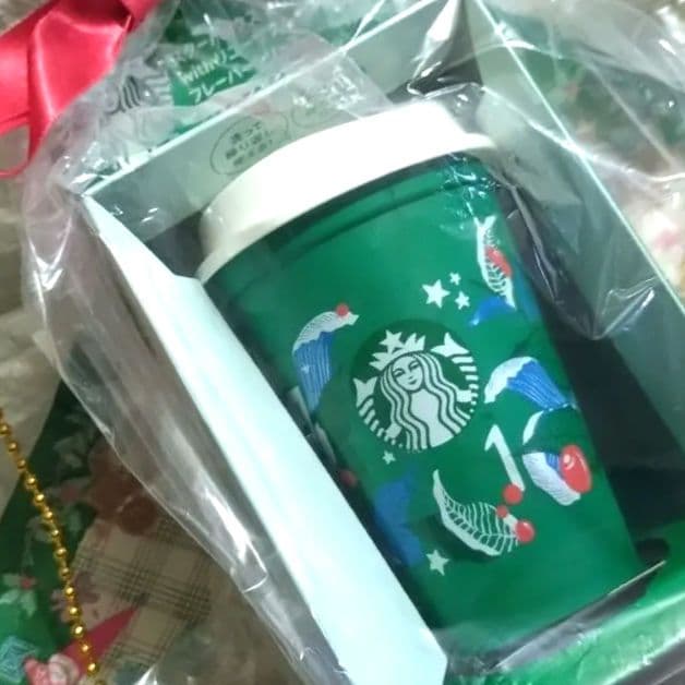 アラジン Aladdin★コーヒーブリュワー＋スタバ Xmasリユーザブルカップ