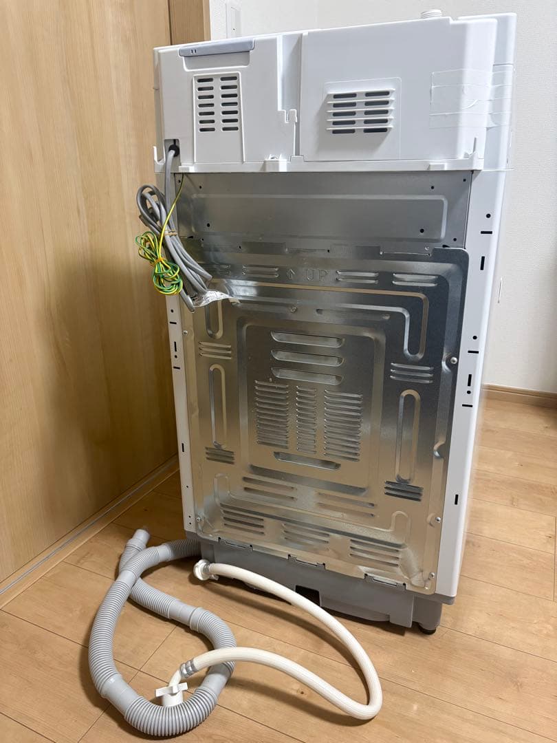 SHARP 洗濯機 ES-TX5DJ 2020年製 給／排水ホース付