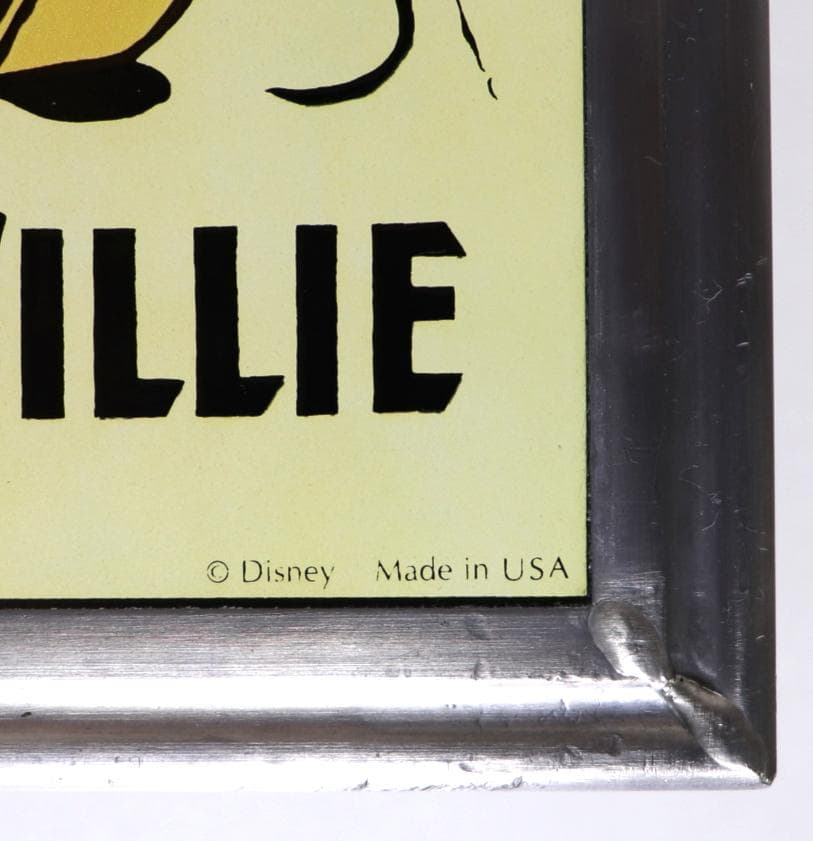 蒸気船ウィリー 70周年記念 ディズニー公式 ヴィンテージ ステンドグラス