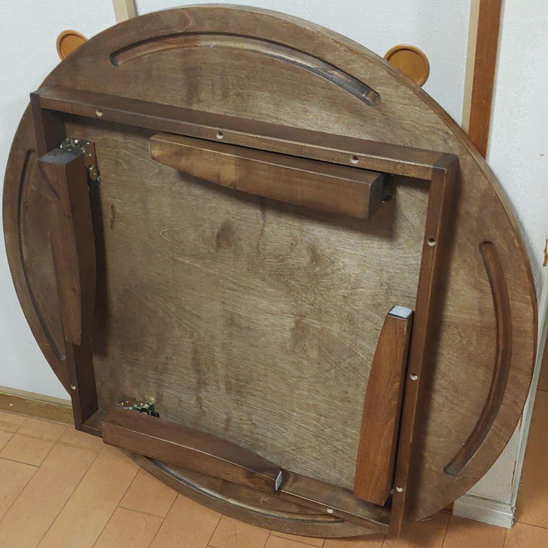 ベルメゾン　ちゃぶ台　 折りたたみ式　定価29900