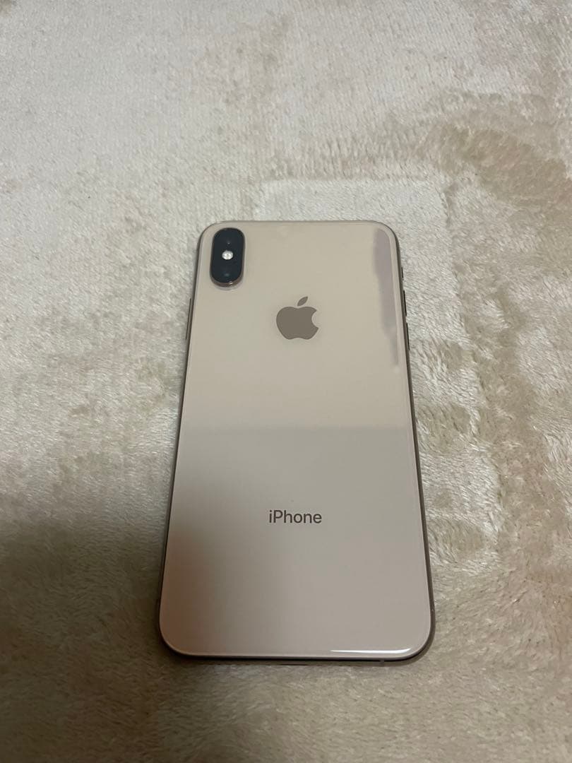 【美品】iPhoneXS 256GB ゴールド