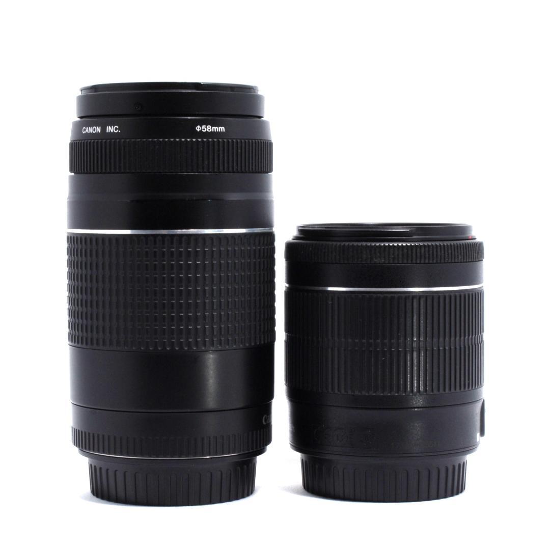 ★超軽量＆超望遠★コスパ最強♪★スマホ転送OK★Canon Kiss X7★