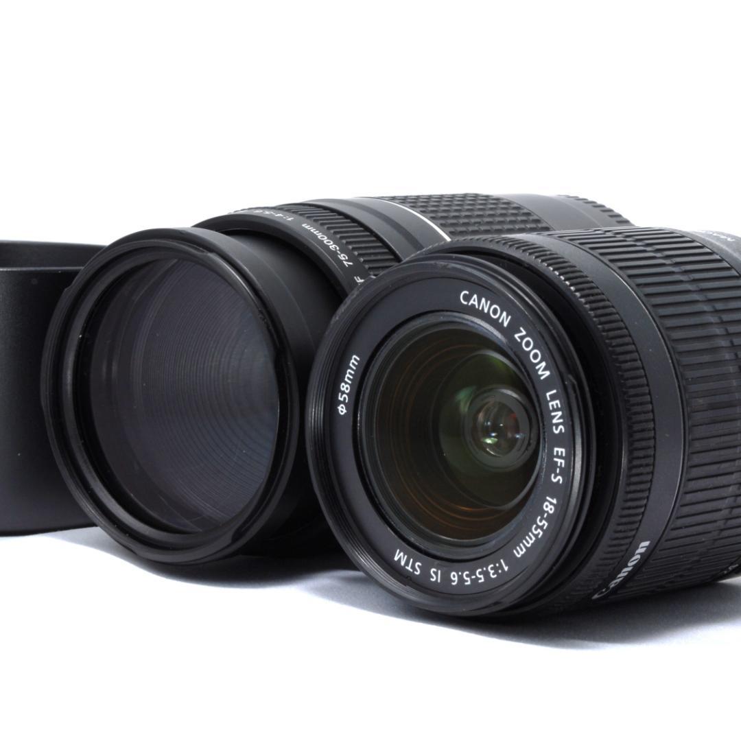 ★超軽量＆超望遠★コスパ最強♪★スマホ転送OK★Canon Kiss X7★