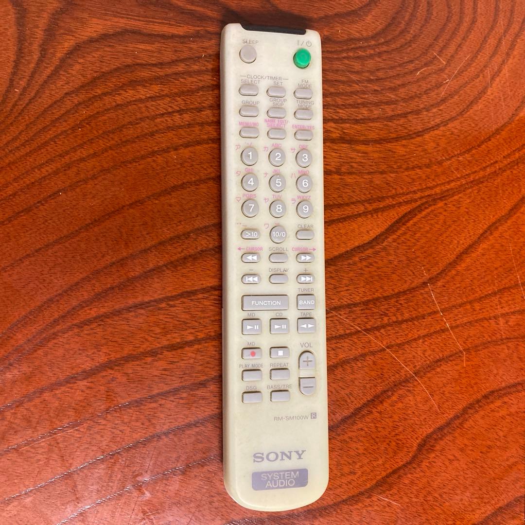 【推奨の逸品】SONY CMT-M333NT コンポ　リモコン付き