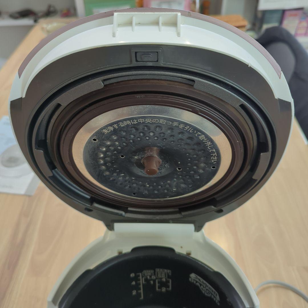 なでしこ健康生活　炊飯器　高圧力ヒーター式加熱　CRP-N0610N 説明書付