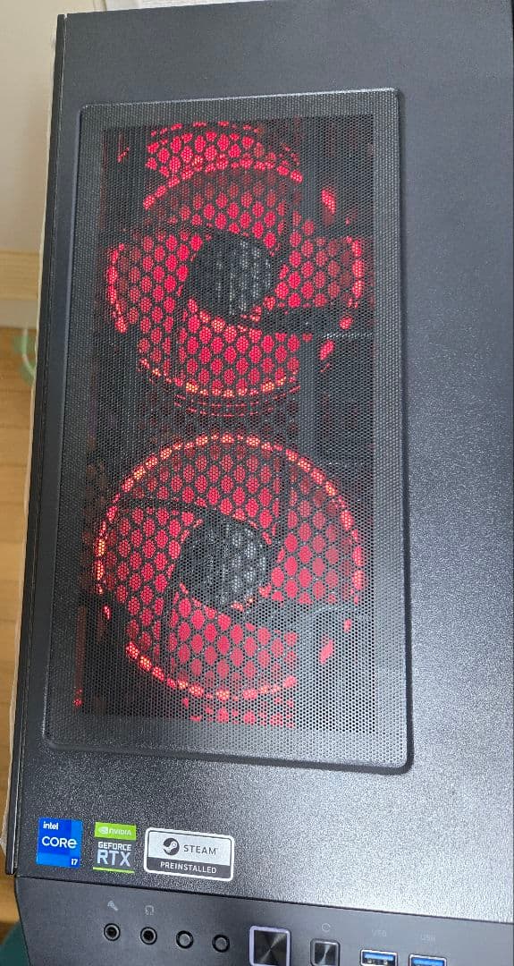 GALLERIA CRコラボ ゲーミングpc CRA7C-R37 RTX3070