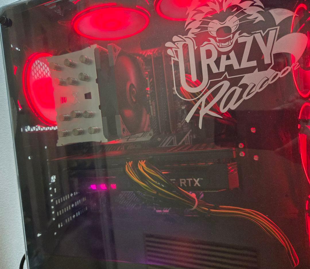 GALLERIA CRコラボ ゲーミングpc CRA7C-R37 RTX3070