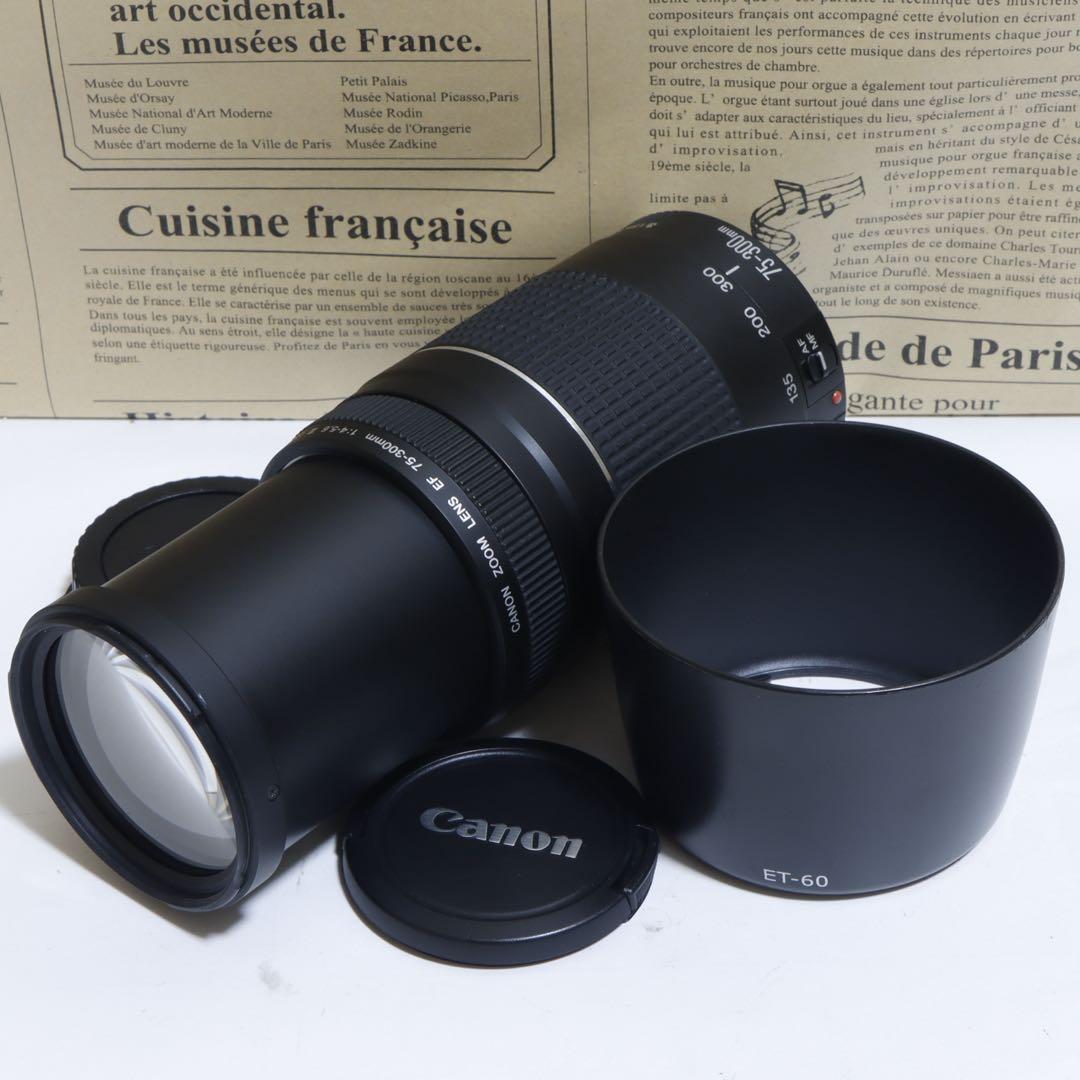 ◇超望遠&高速AF◇Canon純正 75-300mm Ⅲ型 超望遠レンズ!!◇
