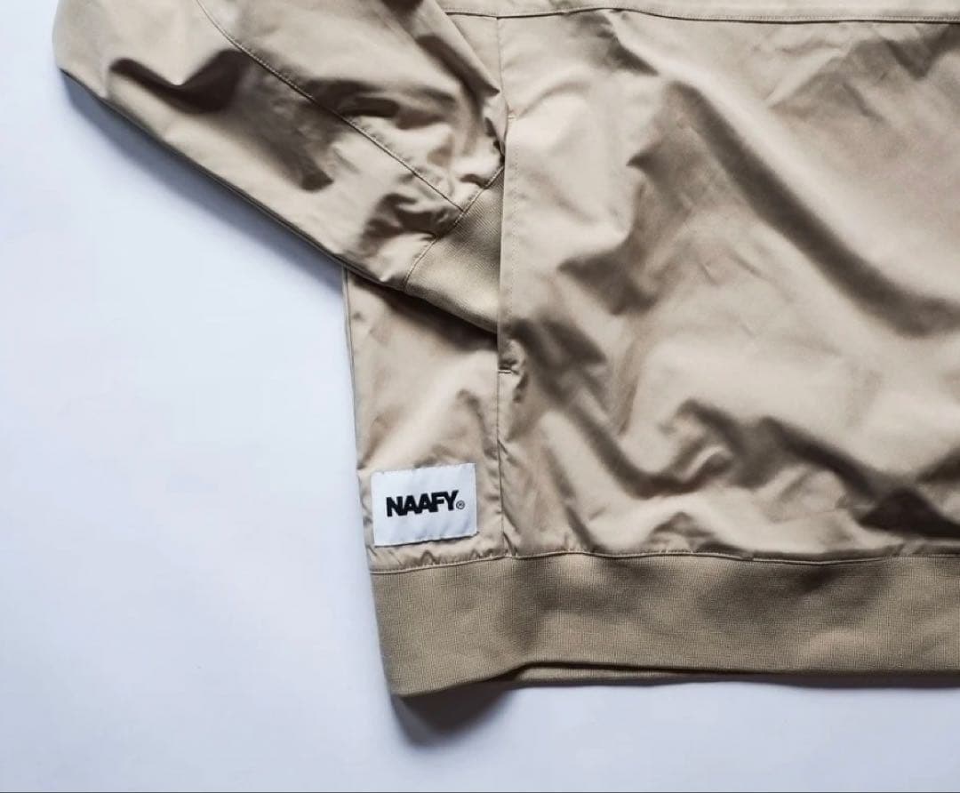 【美品】NAAFY ナーフィー　ピステ　プルオーバー　Lサイズ　ゴルフウェア