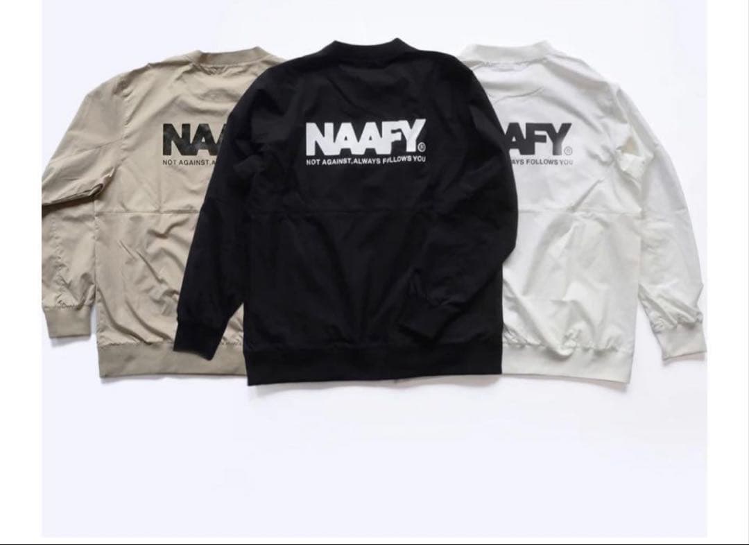 【美品】NAAFY ナーフィー　ピステ　プルオーバー　Lサイズ　ゴルフウェア