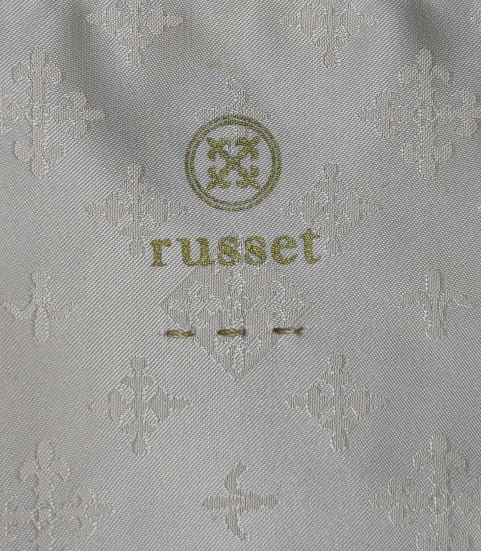 RUSSET スモーキーピンク　トートバッグ　ミディアム　くすみ